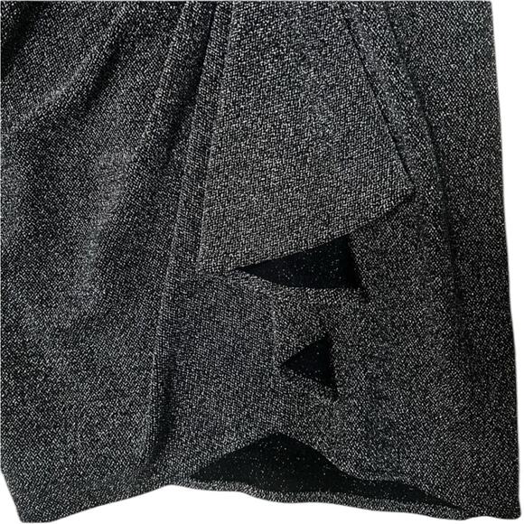 *NWOT Isabel Marant Étoile Bergen Glittery Draped Miniskirt - Sz 4 - Picture 5 of 9